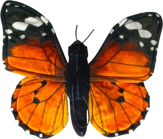 Crveni leptir monarh 30 cm