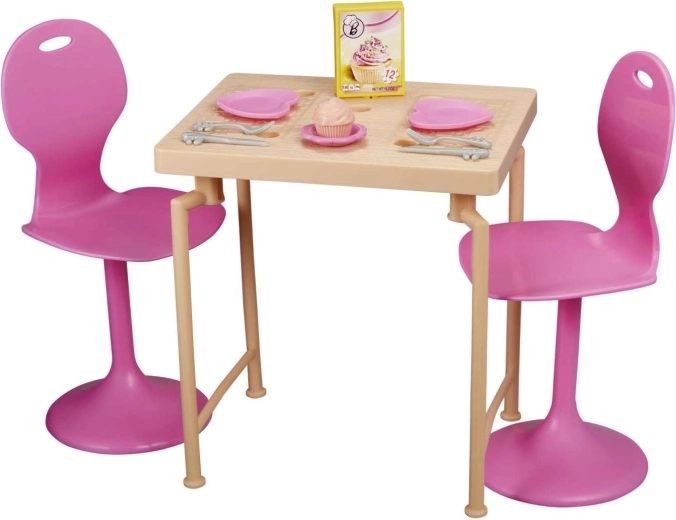 Blagovaonski set sa stolićem i dvije stolice