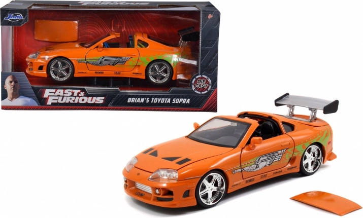 Metalni model JADA FAST & FURIOUS Toyota Supra 1995 1:24