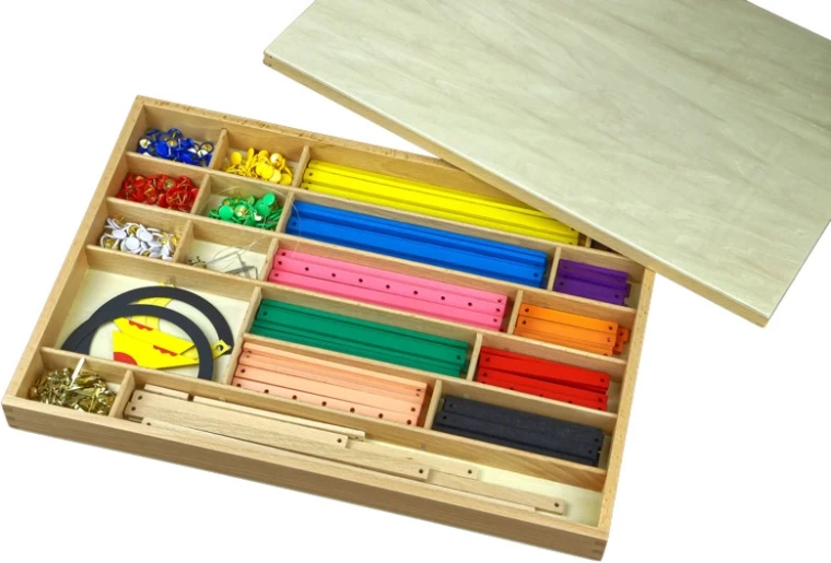 Clear storage in an organizer