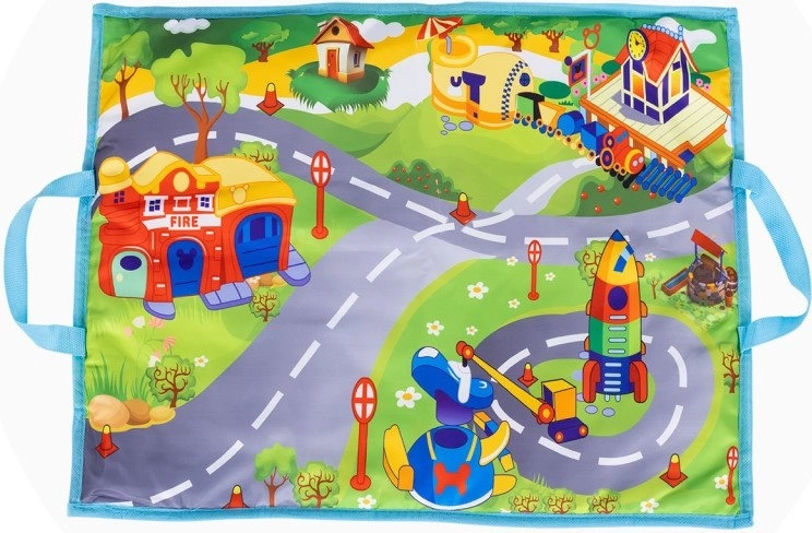 Igraća podloga s cestovnom kartom