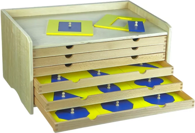 Montessori Geometric Cabinet