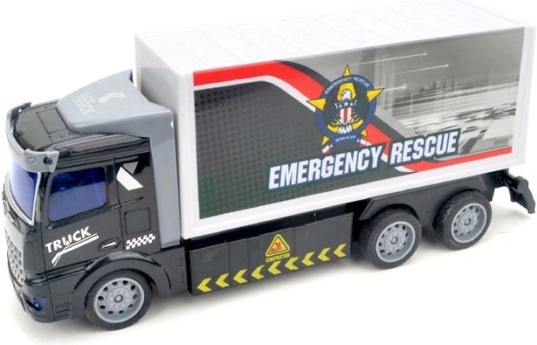 Remote-controlled truck with trailer - 1 piece