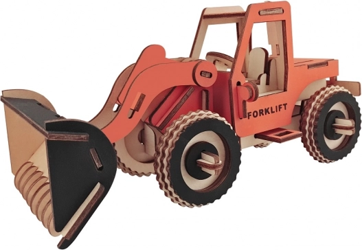 Drveni 3D puzzle Bager