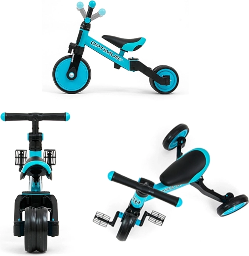 Three modes for first rides