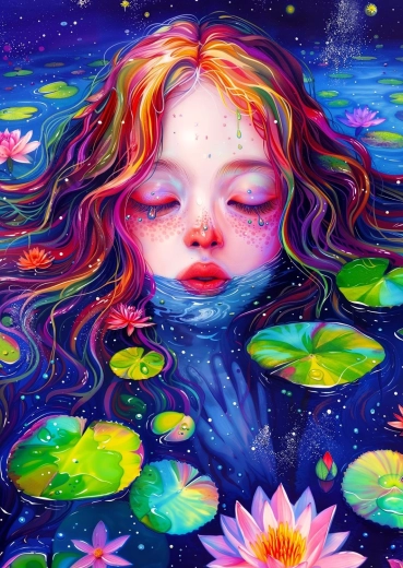Enjoy puzzle Plutajući mir 1000 dijelova