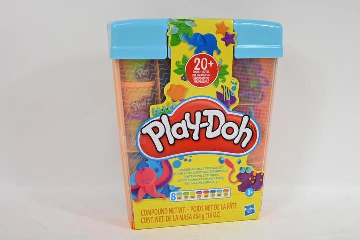 Play-Doh fantastične životinje – kreativni set s 8 posudica plastelina i dodacima