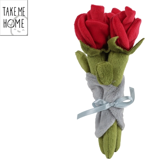 Buket plišanih crvenih ruža Take Me Home 22 cm