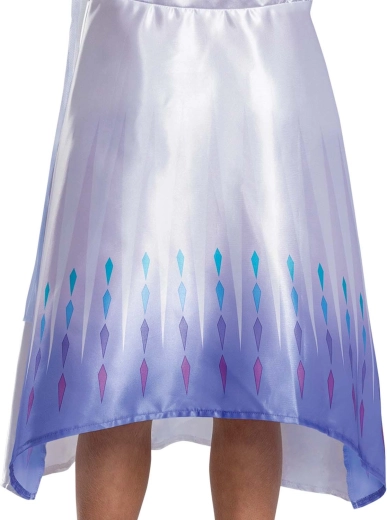 Sjajna suknja s nježnim tiskom