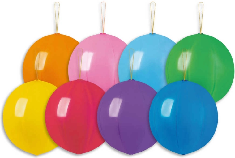 Gemar pastelni Punch Ball balon s gumicom 33 cm - 1 komad