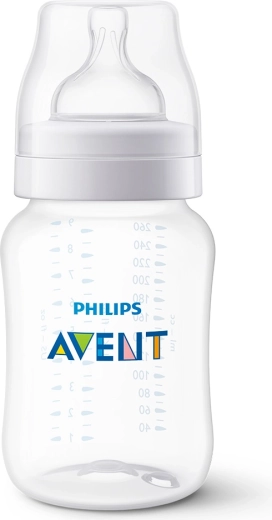 Philips AVENT anti-colic bottle 260 ml, from 1 month