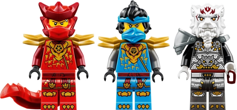 Tri minifigure za epske dvoboje