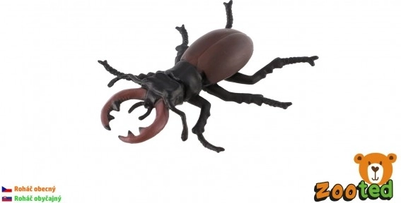 Model običnog rogača od plastike 8 cm