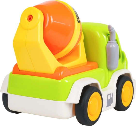 Comfortable ride on rubber wheels