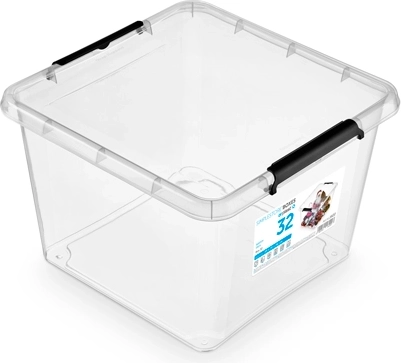 SimpleStore kutija za pohranu s poklopcem 32 l (39 × 39 × 26 cm)