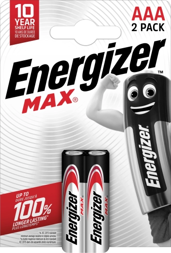 Energizer Max AAA alkalne baterije 2 kom