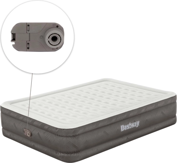 Ugrađena električna pumpa za udobno napuhavanje