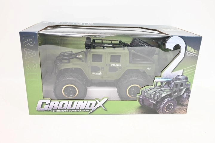 Vojno terensko RC auto na daljinsko upravljanje - 1 kom