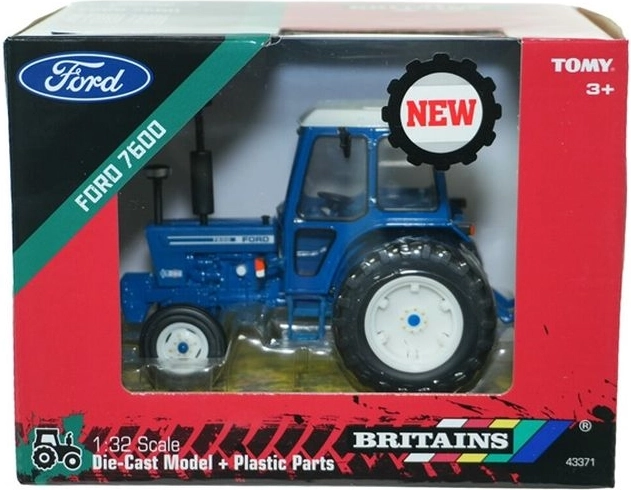 Britains model traktora Ford 7600 s dvostrukim kotačima 1:32