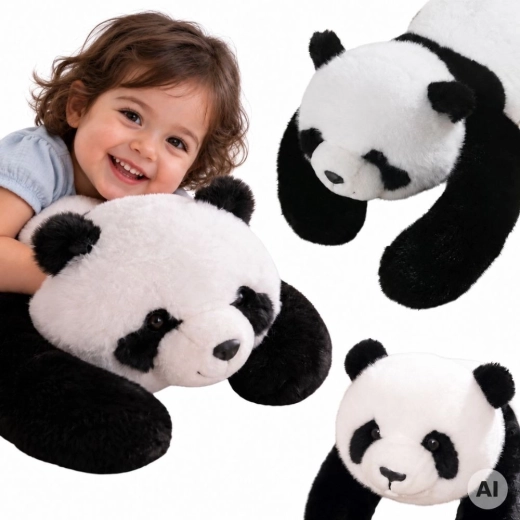 WOOPIE Weighted Sensory Plush Panda 1 kg