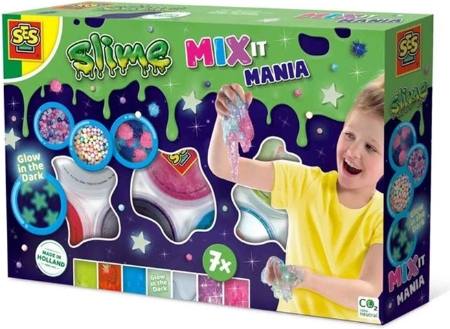 SES Creative Slime Mix it Mania kreativni set za miješanje slajma