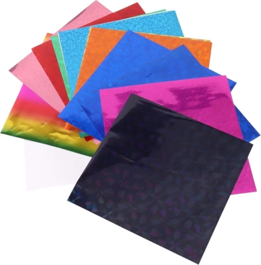 Sparkling transfer foils for a wow effect