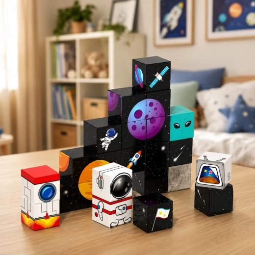 Compact blocks ideal for travel