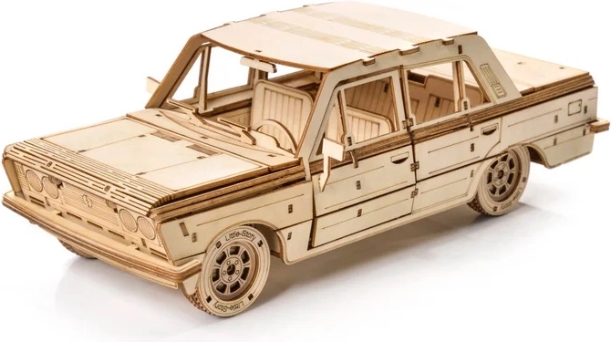 Little Story 3D drvena slagalica automobila FSO Fiat 125p 1:16