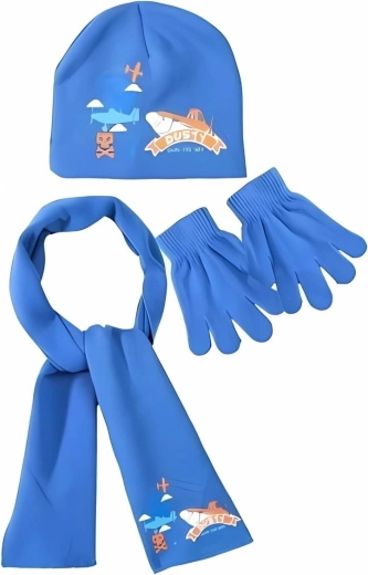 Disney Planes scarf, hat and gloves set