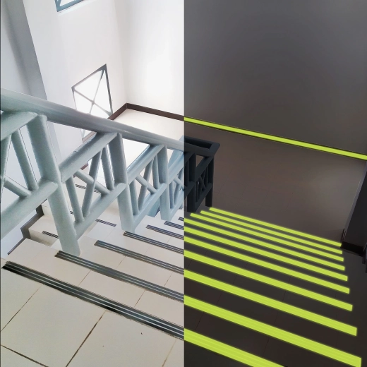 Phosphorescent Anti-Slip Adhesive Tape 5 m × 50 mm