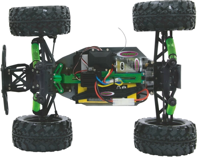 Aluminum chassis and adjustable suspension