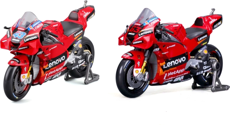 Maisto metalni model motocikla Ducati Lenovo Team 2022 1:18
