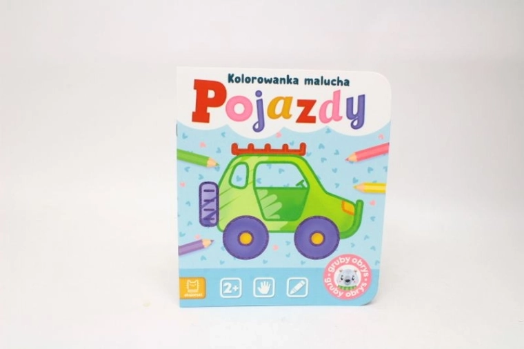 Bojanka za najmlađe s vozilima