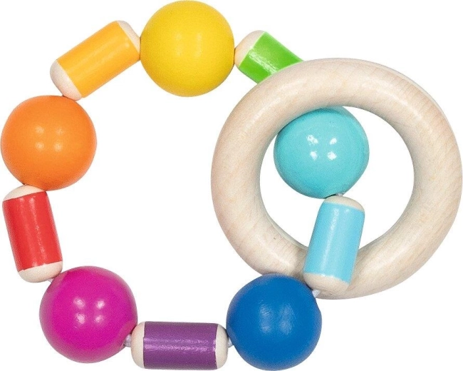 Elastic sensory ring rainbow - 1 piece