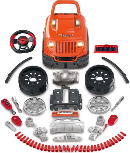 Konstruktorski set s 61 dijelom za šarafljenje