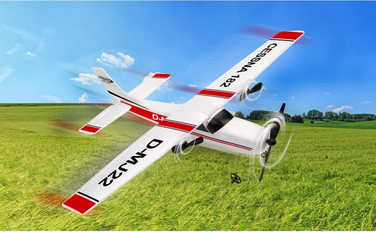 Stable flight with a gyroscope