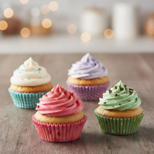 Set of paper muffin cups baby – 100 pieces