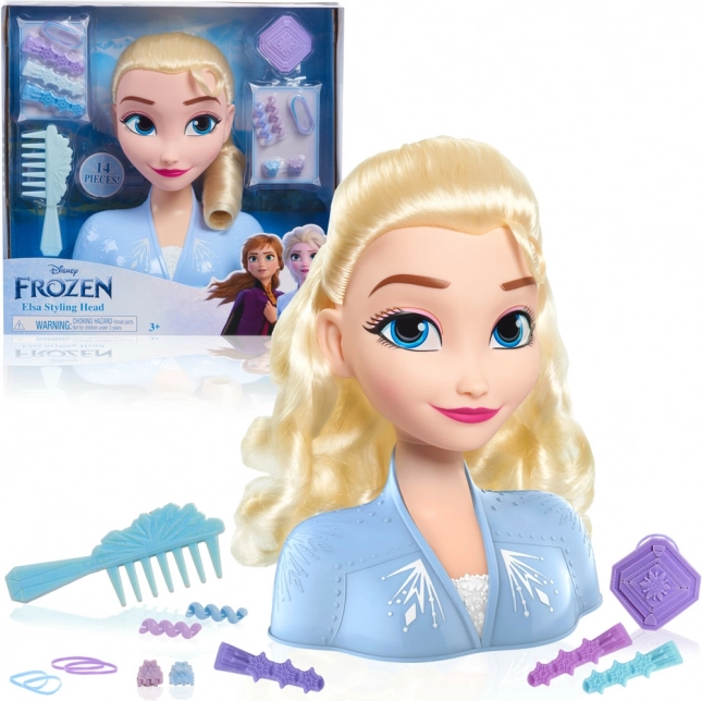 Snježno kraljevstvo glava za češljanje Elsa