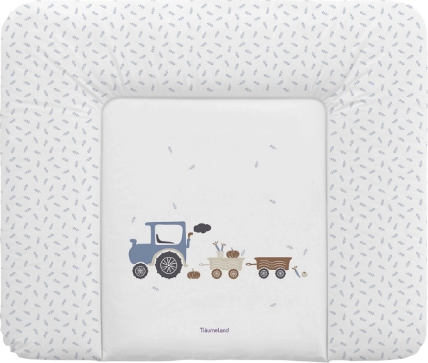 Träumeland podloga za presvlačenje Little Farm plava 75 × 85 cm