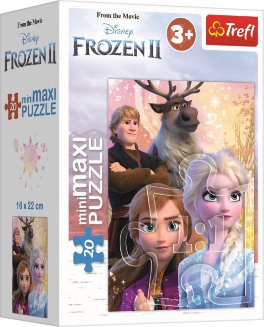 Trefl puzzle Snježno kraljevstvo 2 prijateljstvo 20 dijelova