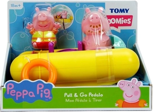 TOMY Peppa Pig plutajući ponton s figuricama za kupanje