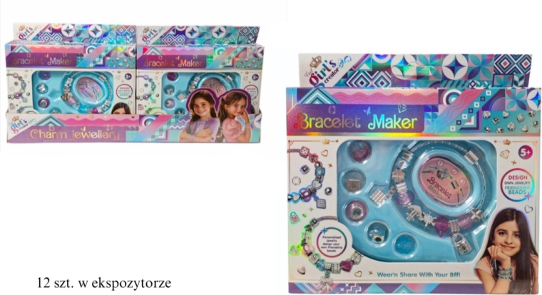 DIY set za izradu narukvica s perlicama i privjescima