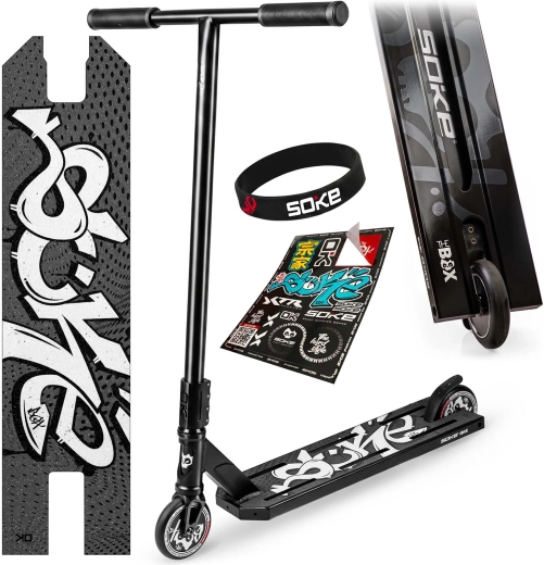 Freestyle romobil Soke Box crni