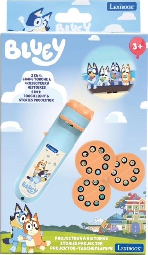 Lexibook baterijska svjetiljka s projekcijom priča BLUEY