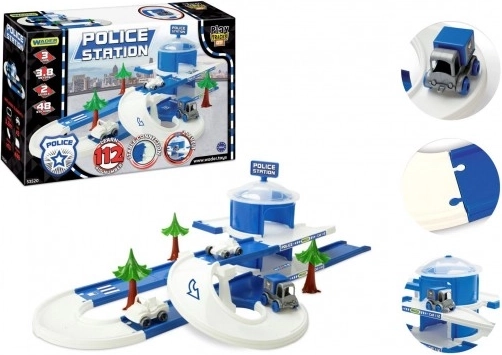 Wader Play Tracks City policijska postaja, staza 3,8 m s 3 autićima
