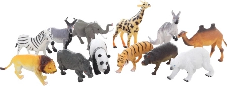 Wild Animals Plastic Figure 14 cm