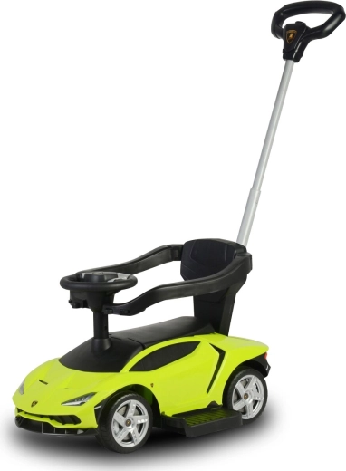 Steering push handle for parents