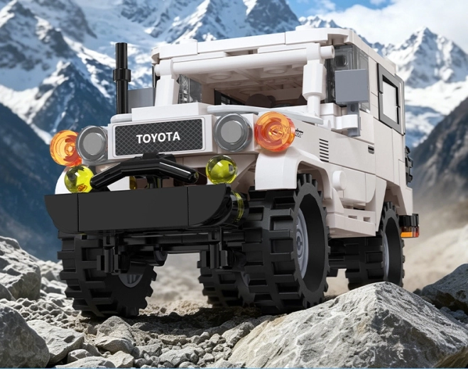 Faithful model of a legendary off-road vehicle