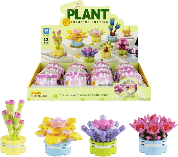 Sklopiva biljka iznenađenja – mini građevni set za djecu