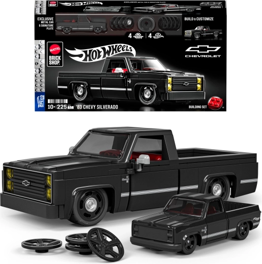 Mattel Brick Shop Hot Wheels Speed Series ’83 Chevy Silverado – građevinski set od 225 dijelova